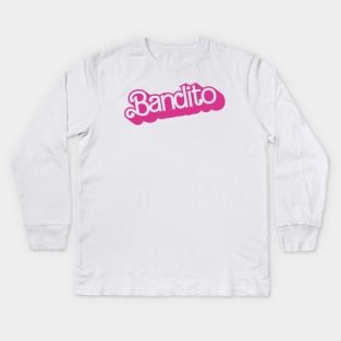 Barbie bandito Kids Long Sleeve T-Shirt